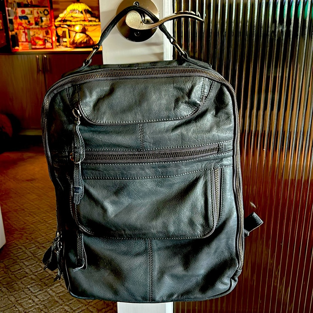 East End Leather Backpack